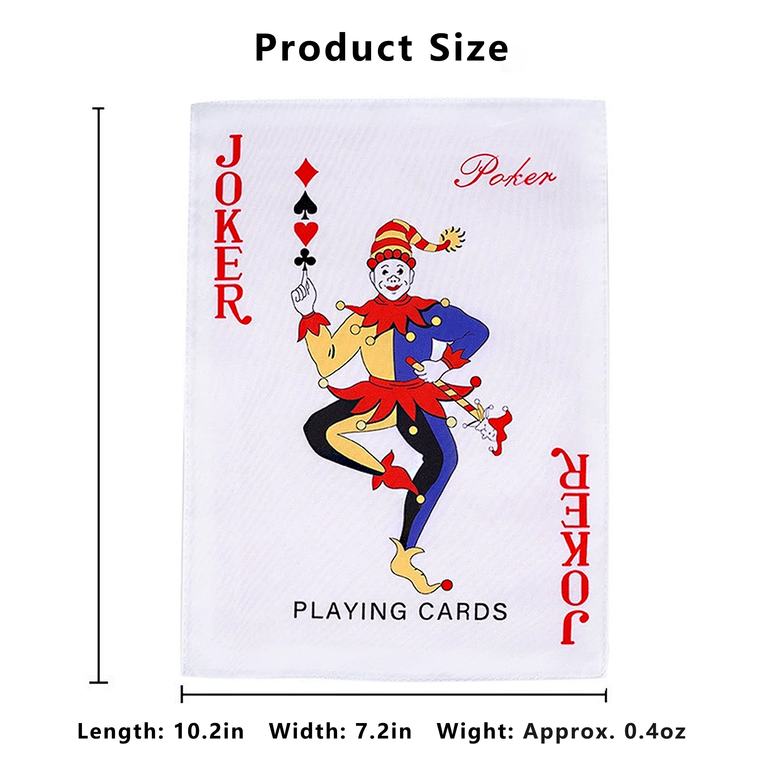 Anna-Kaci Interactive Dog Squeaky Chew Toys for Boredom, Poker Cards Design, Fun Pet Toys