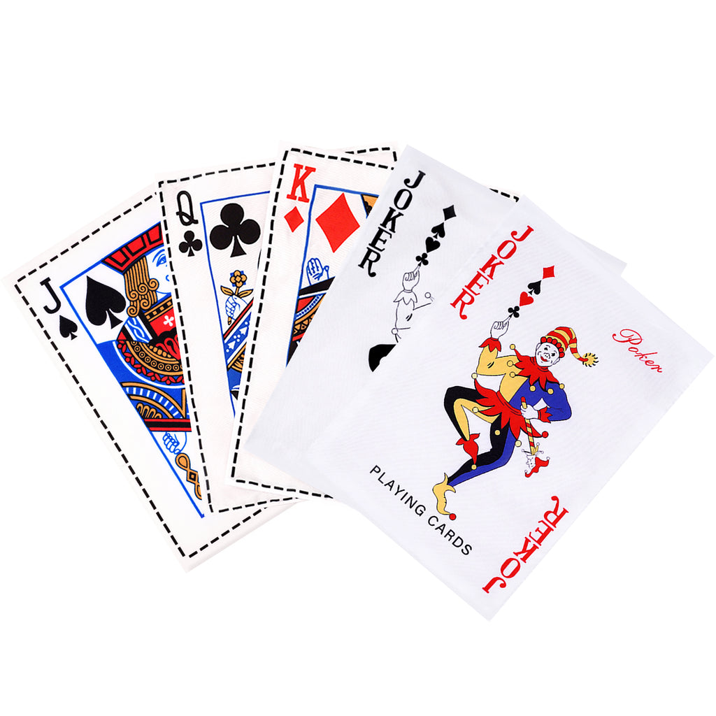 Anna-Kaci Interactive Dog Squeaky Chew Toys for Boredom, Poker Cards Design, Fun Pet Toys