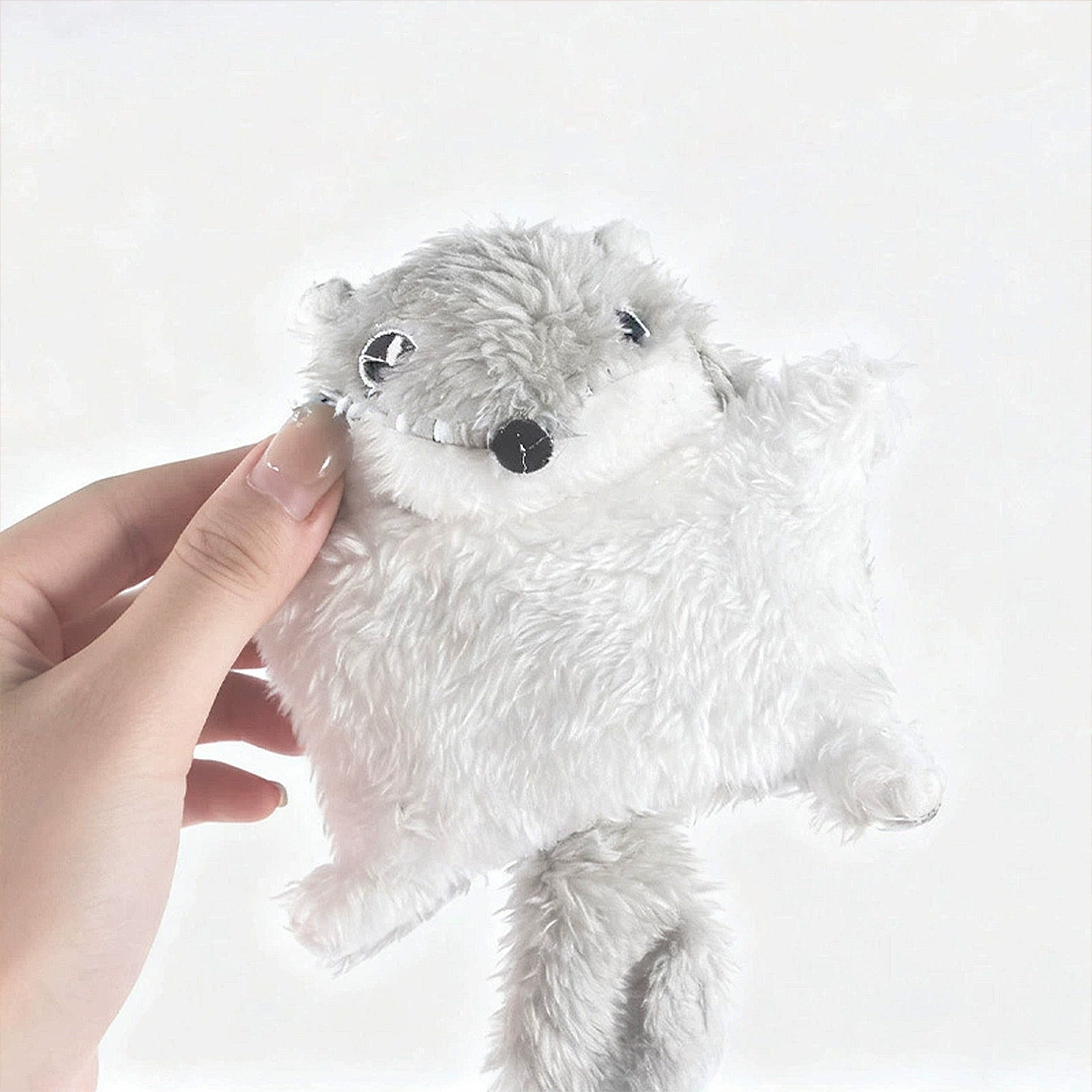 Anna-Kaci Cat Interactive Chew & Squeaky Toy - Cute Plush Flying Squirrel - for Indoor Cats & Kittens