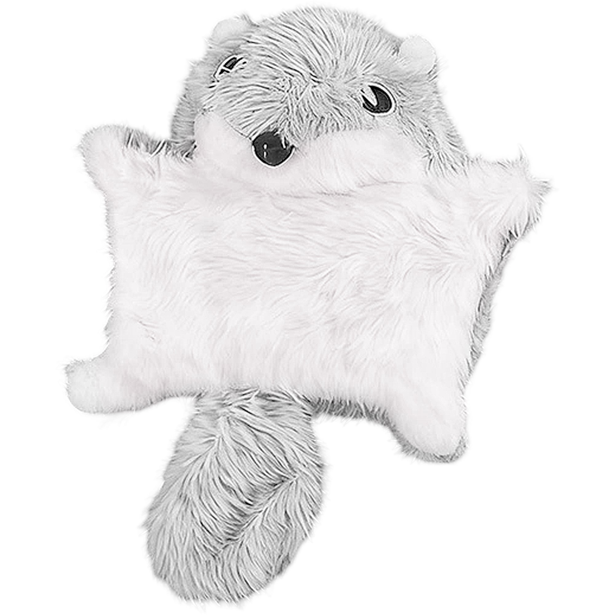 Anna-Kaci Cat Interactive Chew & Squeaky Toy - Cute Plush Flying Squirrel - for Indoor Cats & Kittens