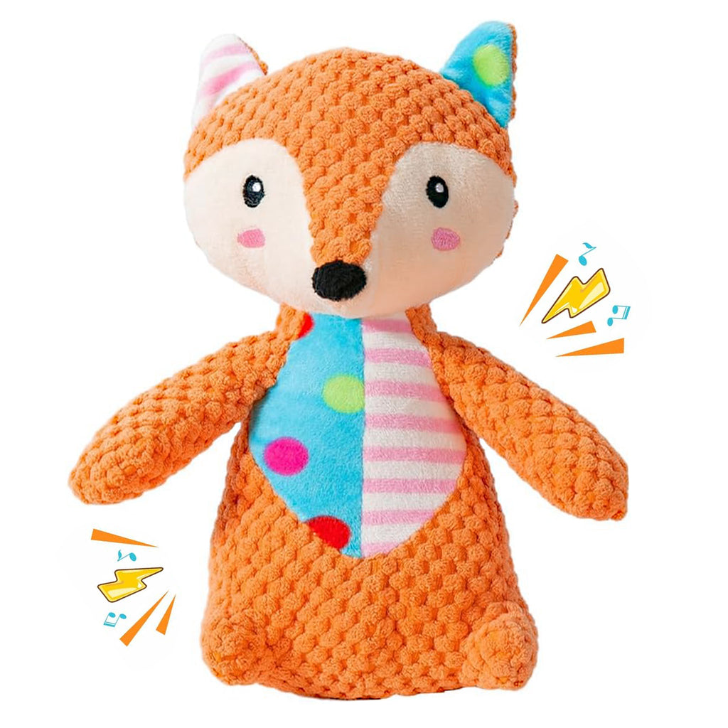 Anna-Kaci Interactive Dog Squeaky Chew Toys Plush Crinkle Dog Toys Treat Boredom Pet Training Teeth Cleaning