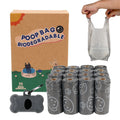 Anna-Kaci Dog Waste Bags 240 Bags in 16 Rolls with Dispenser Leakproof Pet Trash Bags with Easy Tie Handle