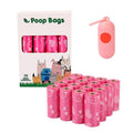 Anna-Kaci Biodegradable Dog Waste Bags 240 Bags in 16 Rolls with Dispenser Leakproof Pet Cleanup Bags