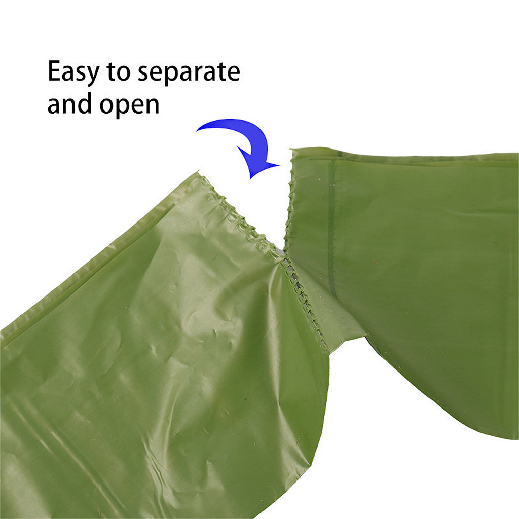 Anna-Kaci Biodegradable Dog Waste Bags Leakproof Strong Easy Tear Cleanup Bags for Pets