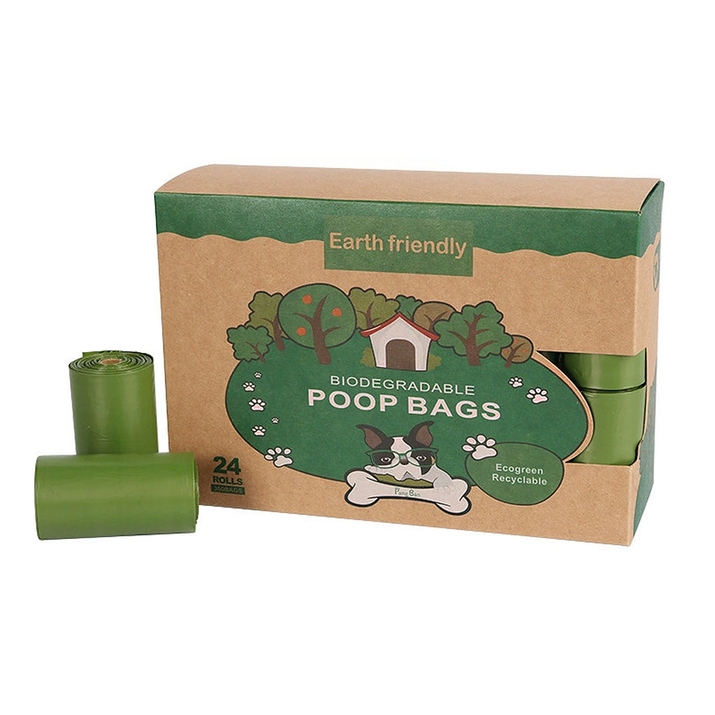 Anna-Kaci Biodegradable Dog Waste Bags Leakproof Strong Easy Tear Cleanup Bags for Pets