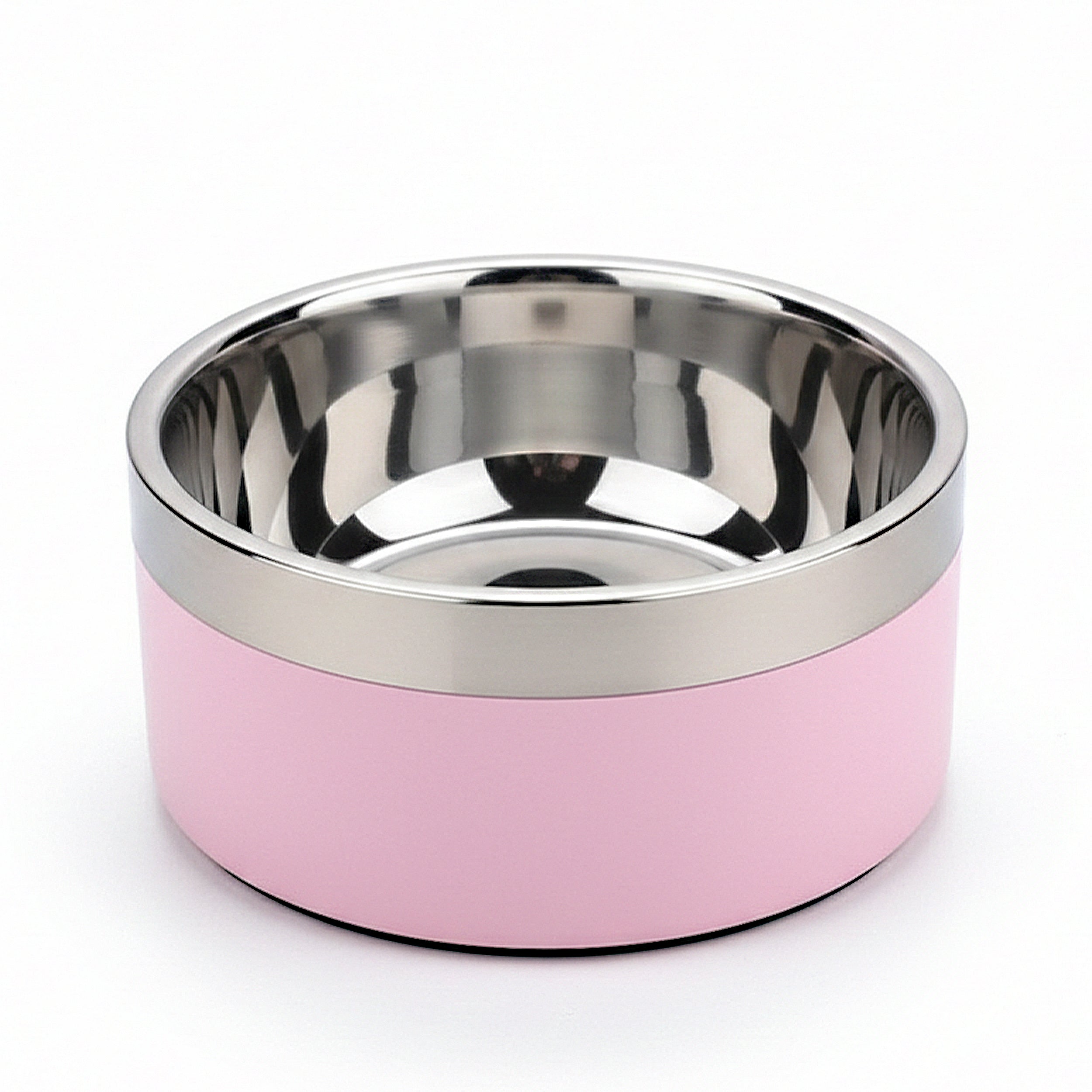 Anna-Kaci Stainless Steel Dog Bowl with Non-Slip Base and Removable Inner Bowl