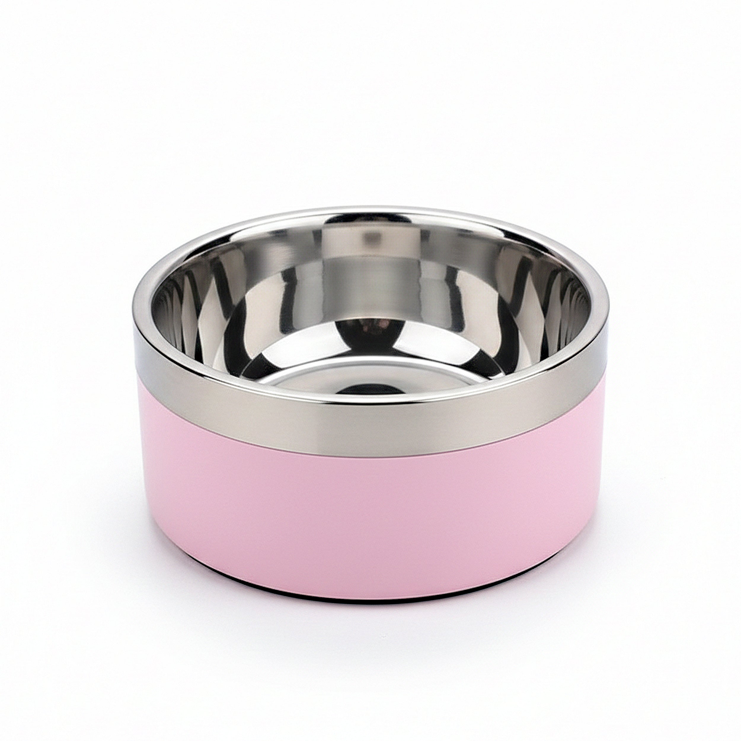Anna-Kaci Stainless Steel Dog Bowl with Non-Slip Base and Removable Inner Bowl