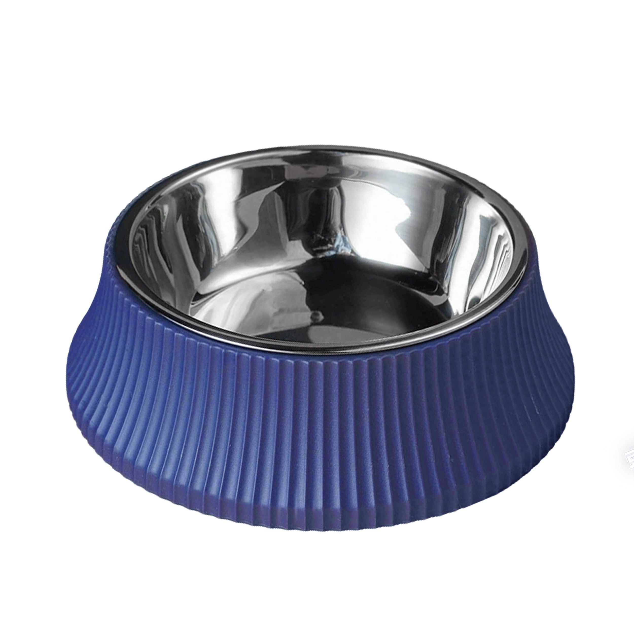 Anna-Kaci Stainless Steel Dog Bowl with Non-Slip Base, Square Feeding Bowl for Food and Water