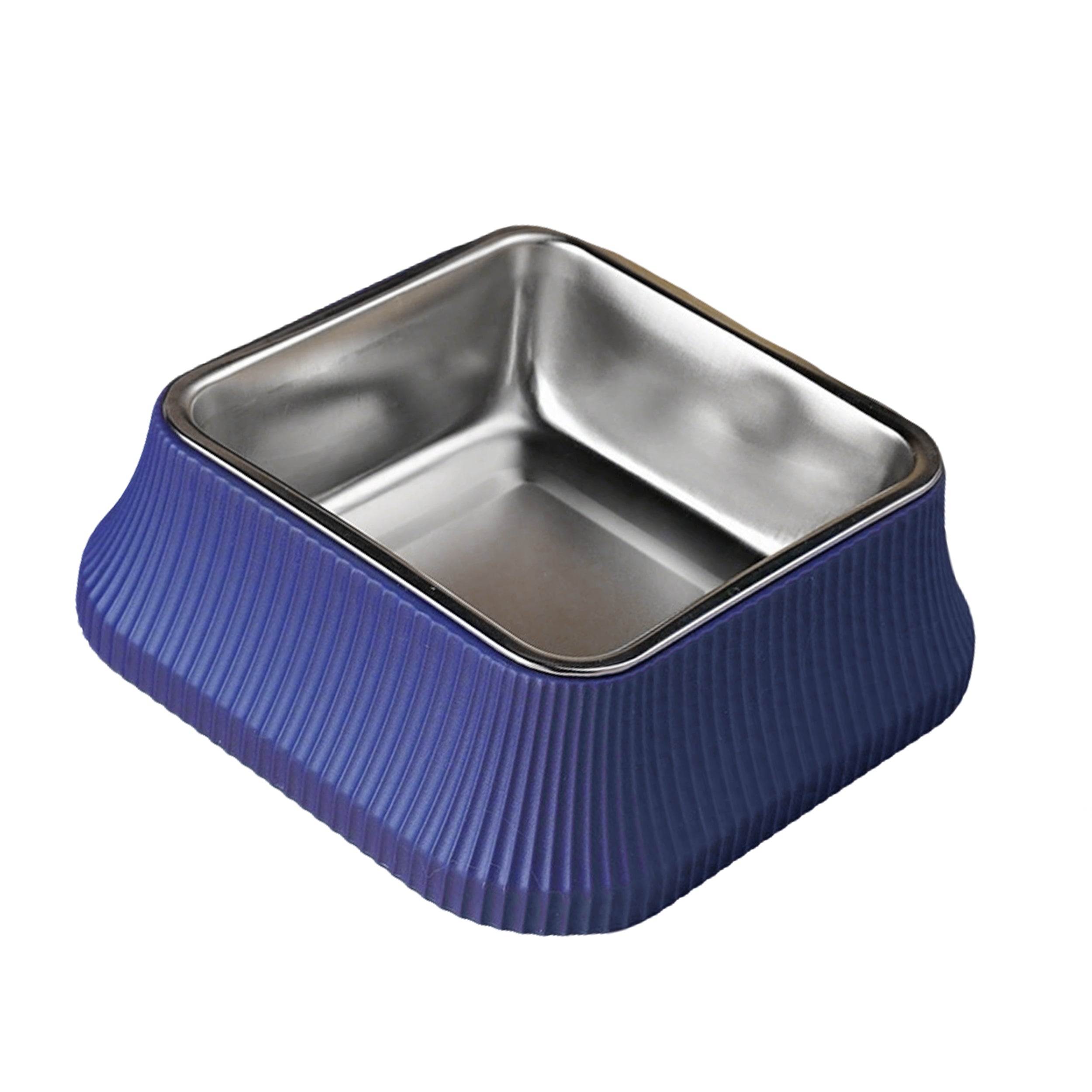 Anna-Kaci Stainless Steel Dog Bowl with Non-Slip Base and Removable Inner Bowl