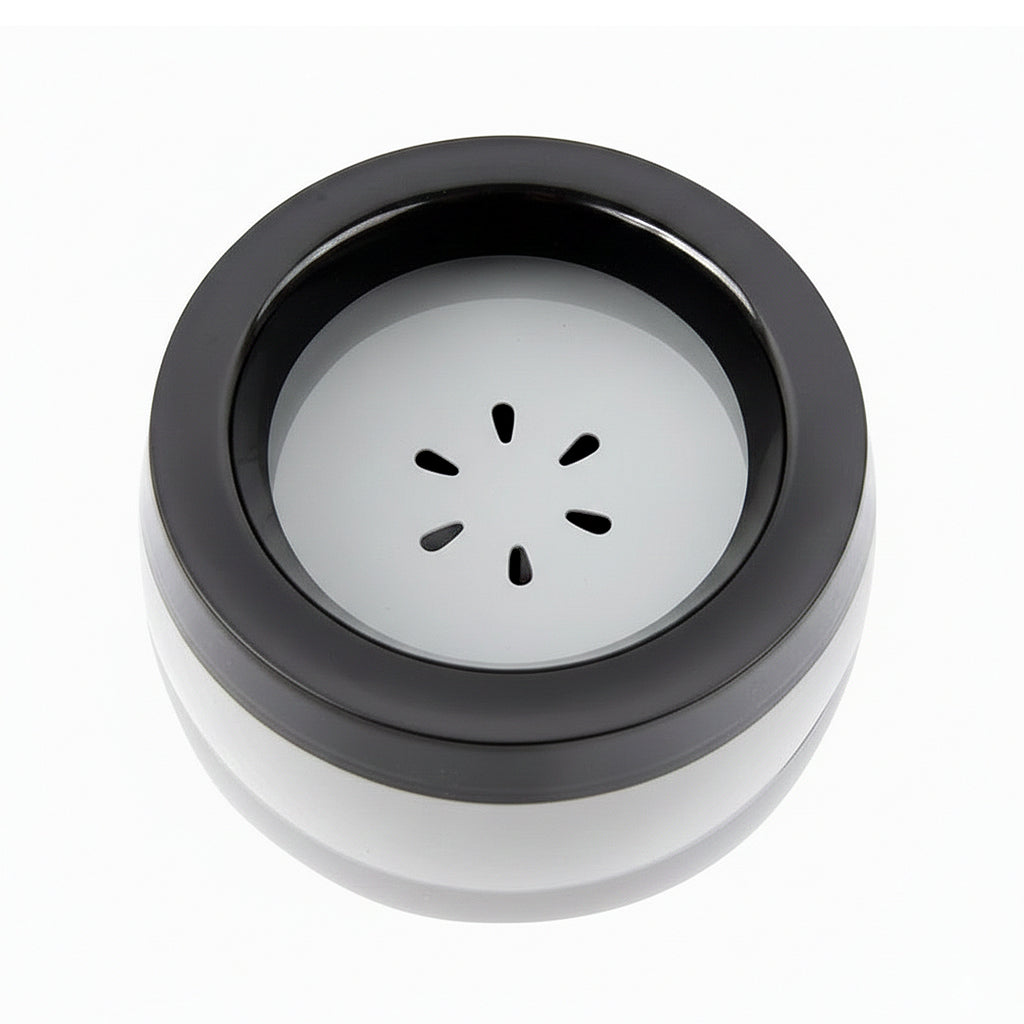 Anna-Kaci Non Spill Dog Water Bowl with Floating Disk 25 oz Car Travel Pet Water Bowl