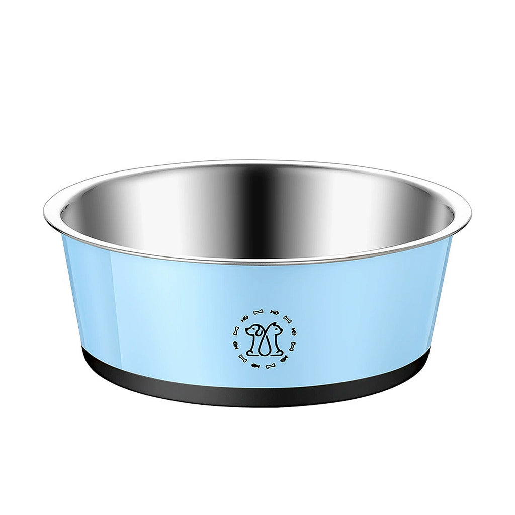 Anna-Kaci Stainless Steel Dog Bowls with Non Slip Base Easy Clean Design