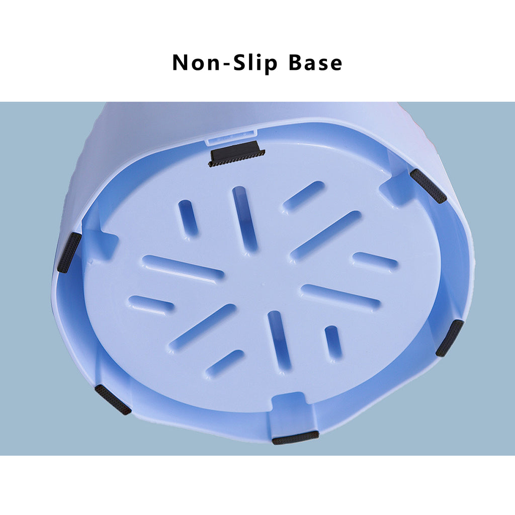 Anna-Kaci Pet Slow Feeder Bowl with Removable Insert, Non-Slip Base, Convertible Design