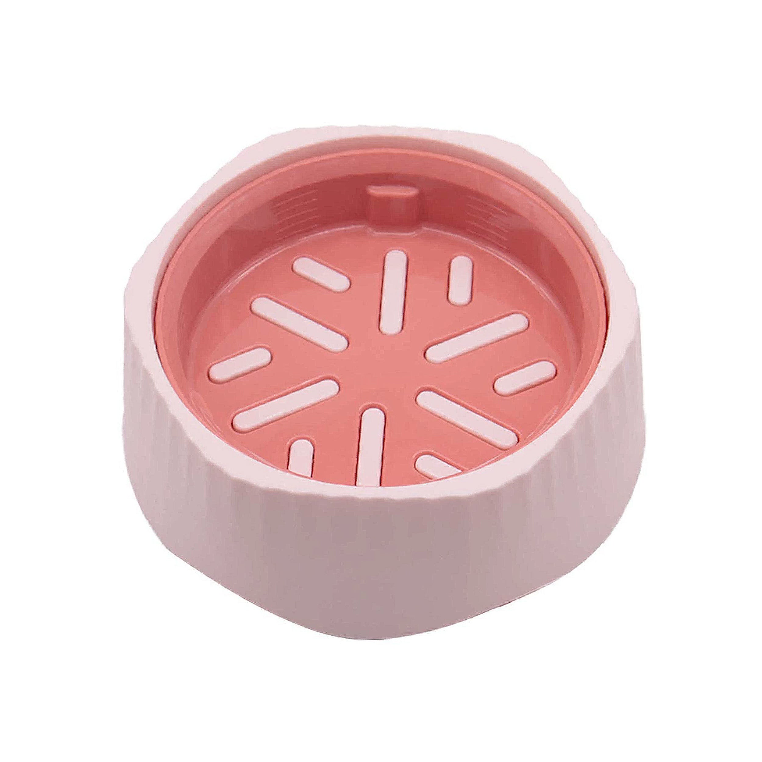 Anna-Kaci Pet Slow Feeder Bowl with Removable Insert, Non-Slip Base, Convertible Design
