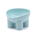 Anna-Kaci Elevated Tilted Cat Food Bowl with Raised Base for Comfortable Feeding