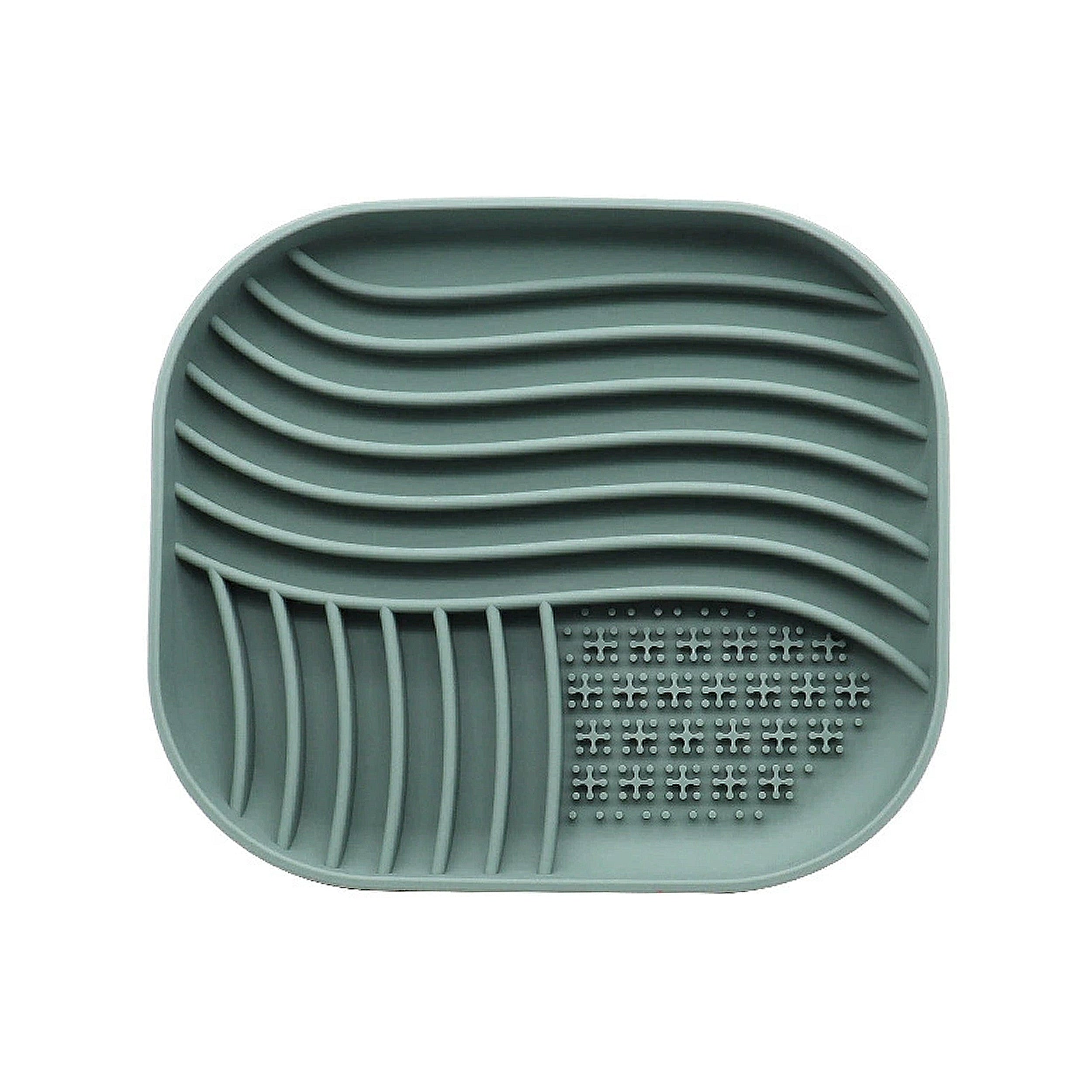Anna-Kaci Pet Slow Feeder Licking Mat with Suction Base Silicone Feeding Pad for Dogs and Cats
