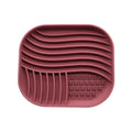 Anna-Kaci Pet Slow Feeder Licking Mat with Suction Base Silicone Feeding Pad for Dogs and Cats