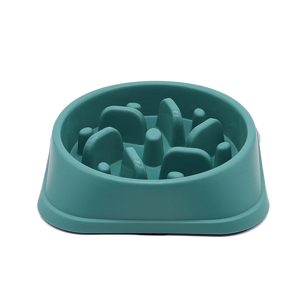 Anna-Kaci Slow Feeder Dog Bowl with Non-Slip Base Helps Reduce Fast Eating