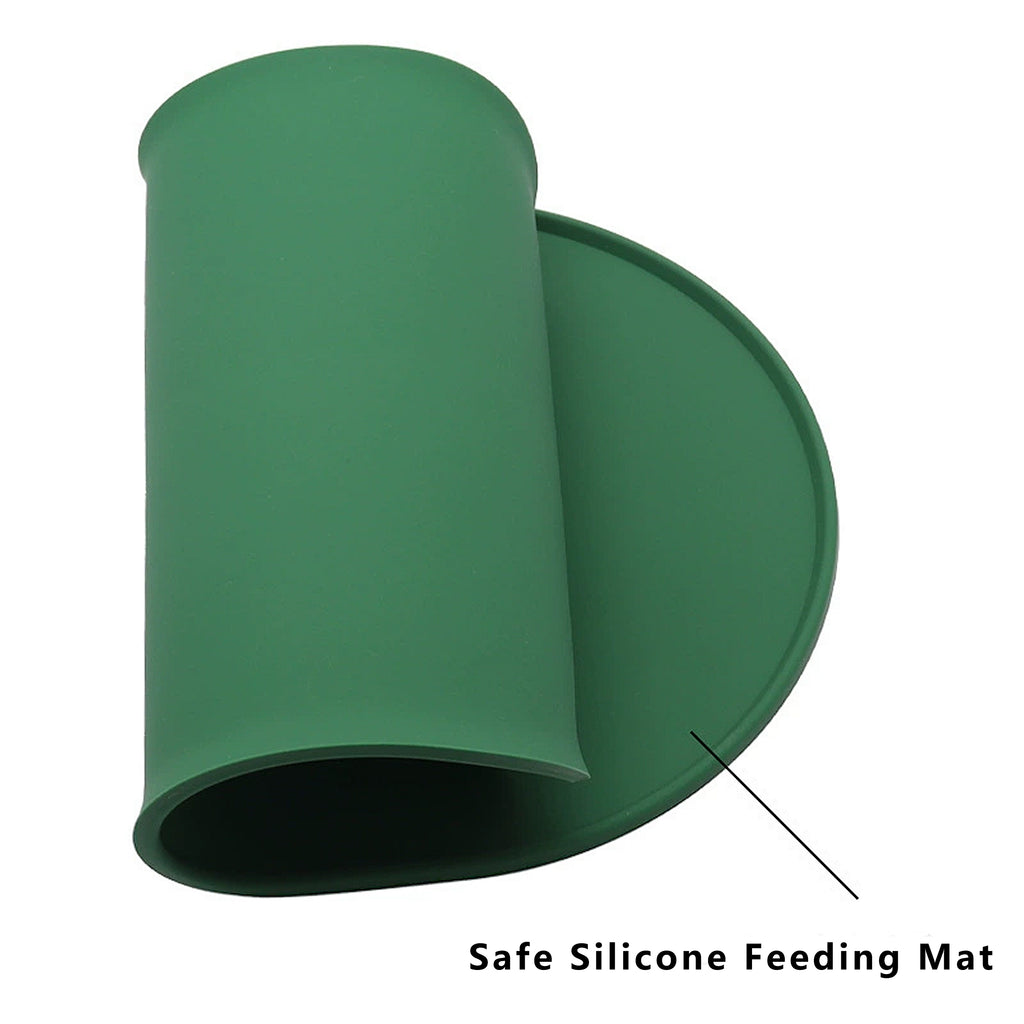 Anna-Kaci Pet Silicone Feeding Mat with Non Slip Base for Dogs and Cats