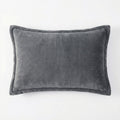 Anna-Kaci 2-Pack Solid Pillowcases with Envelope Closure Decorative Sleep Cover Set 18.9x29in