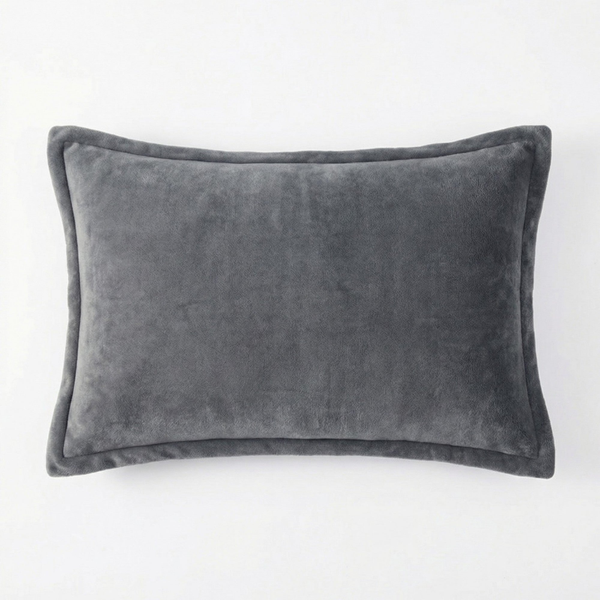 Anna-Kaci 2-Pack Solid Pillowcases with Envelope Closure Decorative Sleep Cover Set 18.9x29in