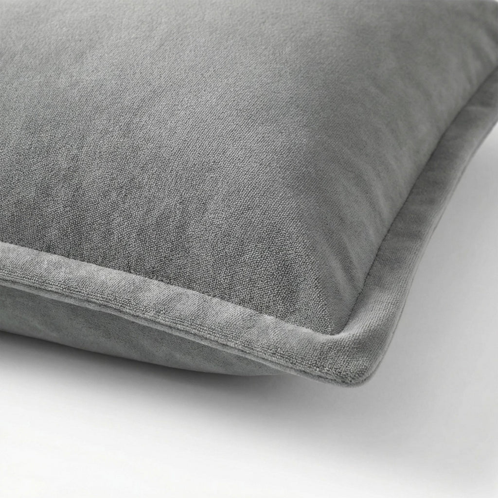 Anna-Kaci 2-Pack Solid Pillowcases with Envelope Closure Decorative Sleep Cover Set 18.9x29in