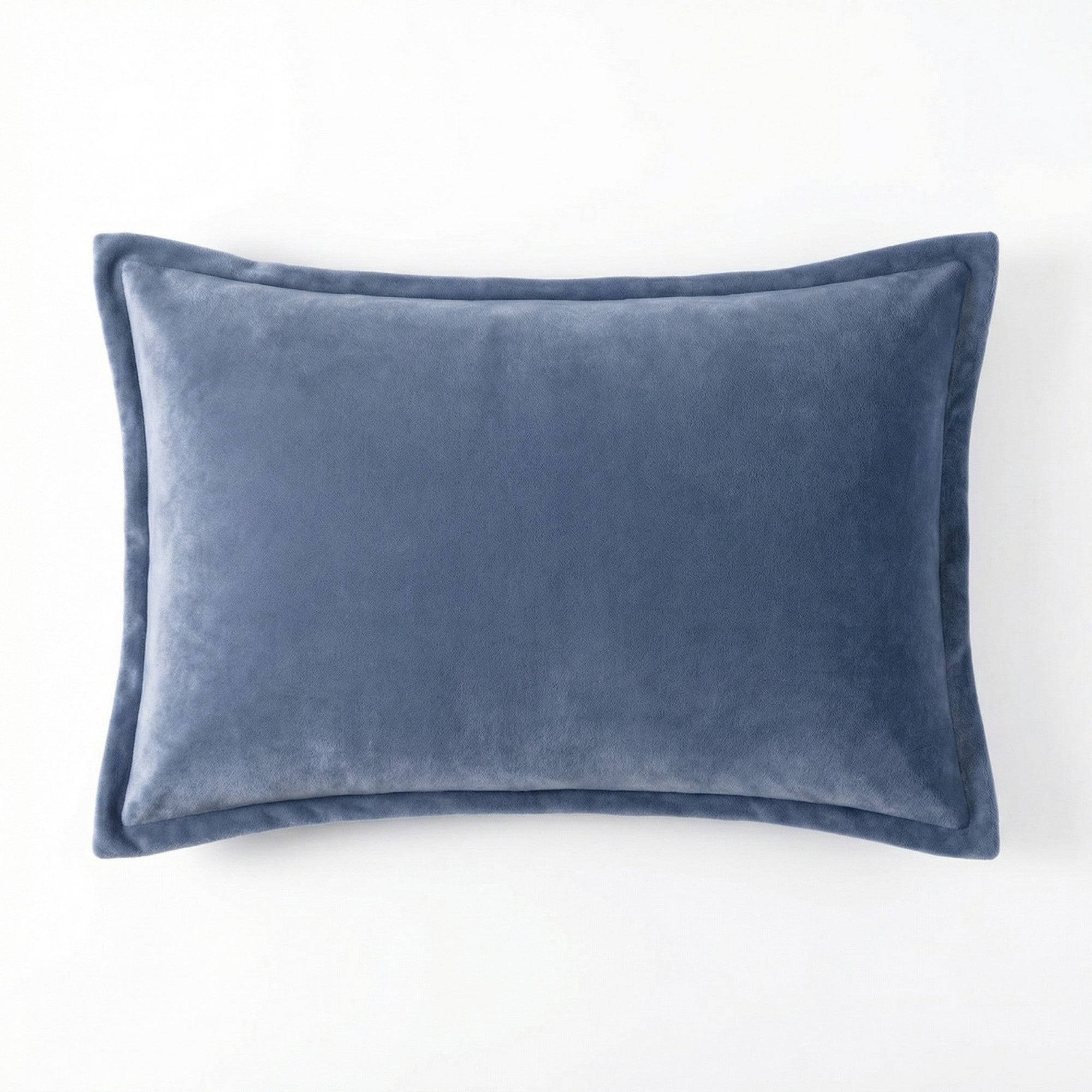 Anna-Kaci 2-Pack Solid Pillowcases with Envelope Closure Decorative Sleep Cover Set 18.9x29in