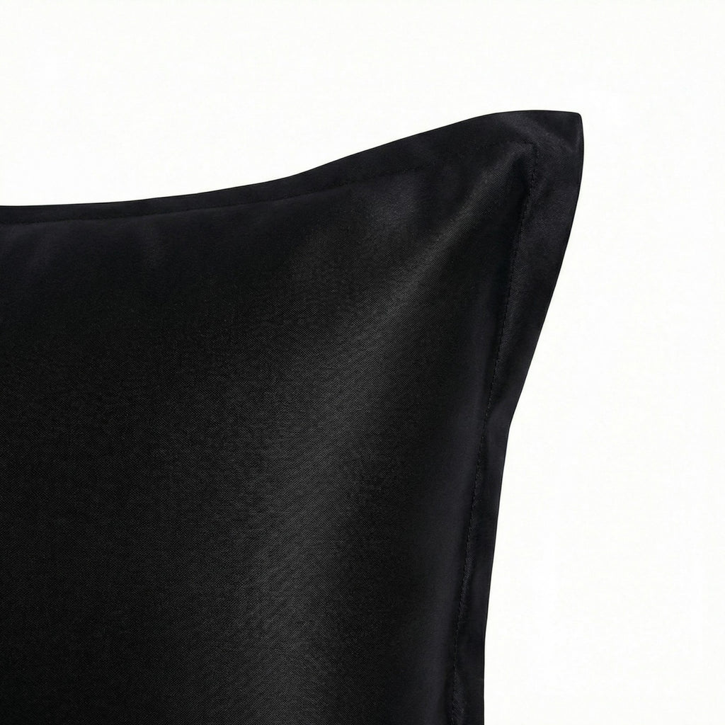 Anna-Kaci 2-Pack Solid Pillowcases with Envelope Closure Decorative Sleep Cover Set 18.9x29in
