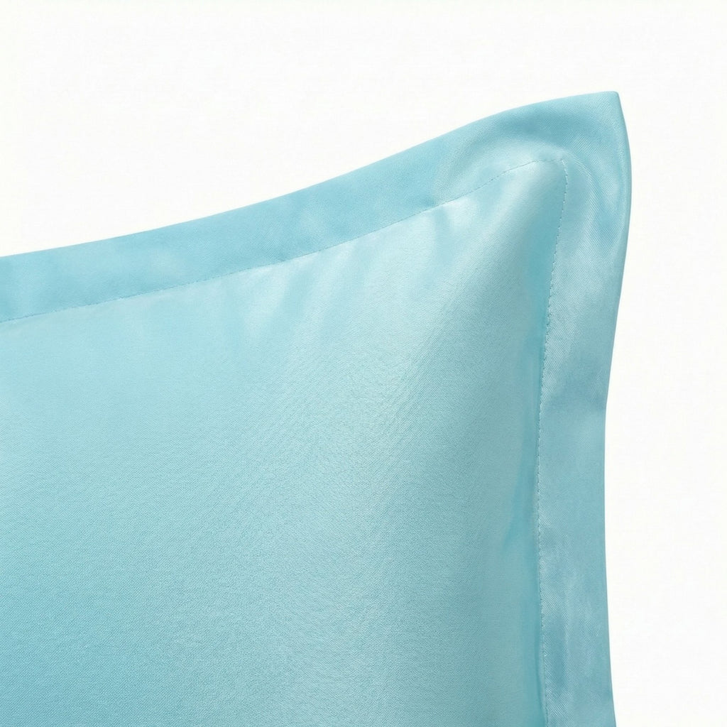 Anna-Kaci 2-Pack Solid Pillowcases with Envelope Closure Decorative Sleep Cover Set 18.9x29in