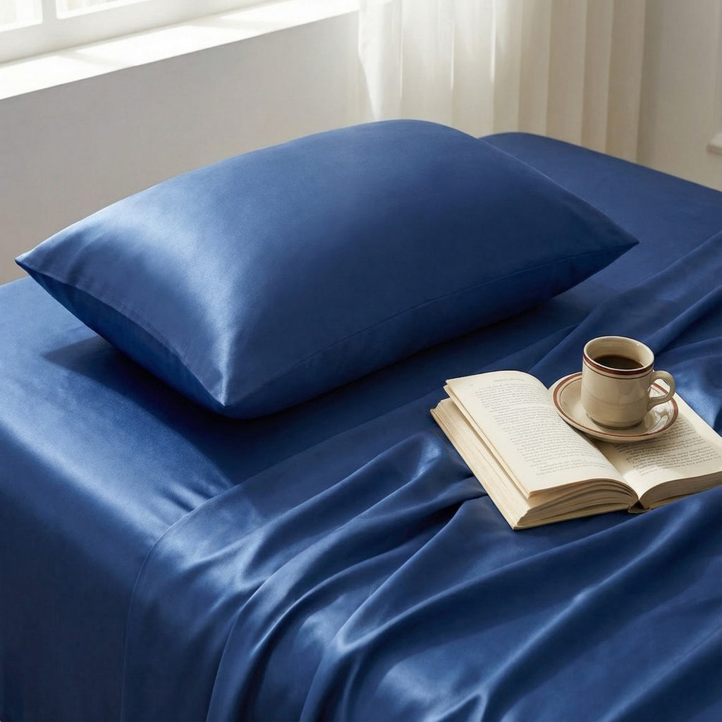 Anna-Kaci 2-Pack Solid Pillowcases with Envelope Closure Decorative Sleep Cover Set 18.9x29in