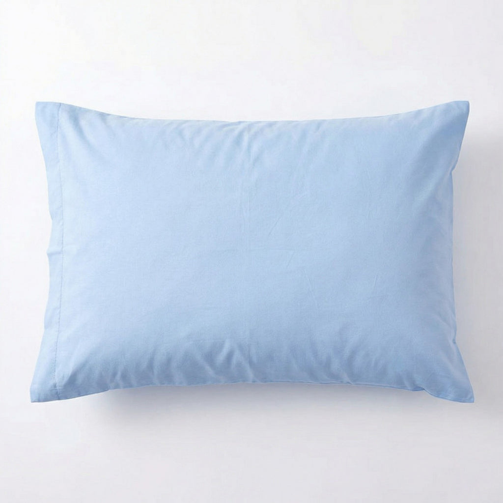 Anna-Kaci 2-Pack Solid Color Pillowcases with Envelope Closure Decorative Sleep Cover Set 18.9x29in
