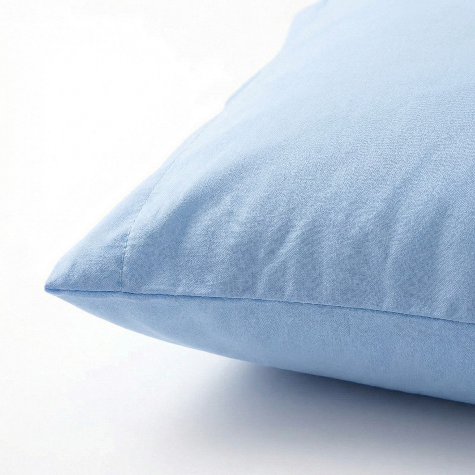 Anna-Kaci 2-Pack Solid Color Pillowcases with Envelope Closure Decorative Sleep Cover Set 18.9x29in