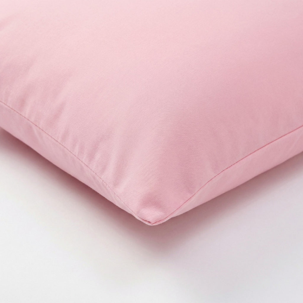 Anna-Kaci 2-Pack Solid Color Pillowcases with Envelope Closure Decorative Sleep Cover Set 18.9x29in