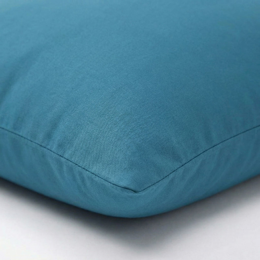 Anna-Kaci 2-Pack Solid Color Pillowcases with Envelope Closure Decorative Sleep Cover Set 18.9x29in