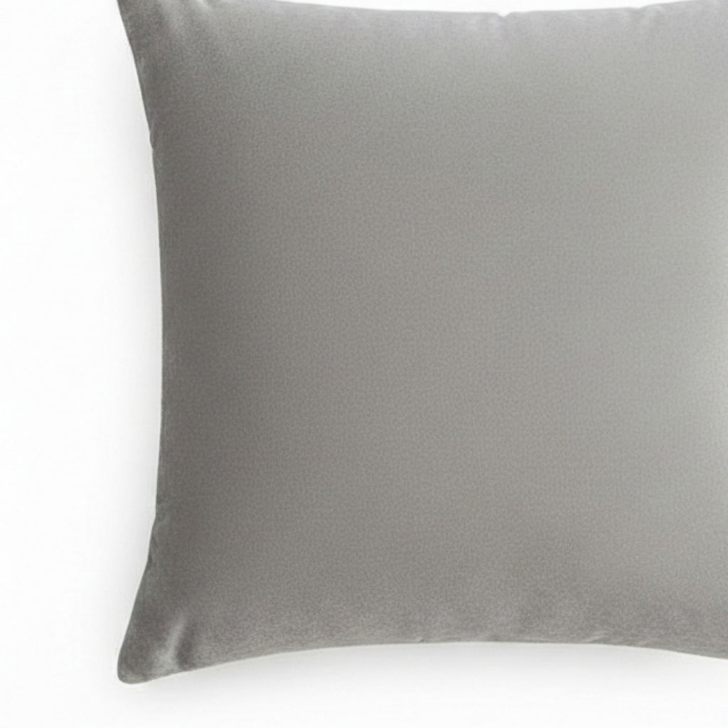 Anna-Kaci Solid Color Pillow Cover Decorative Square Cushion Case Single Piece 17.7x17.7in