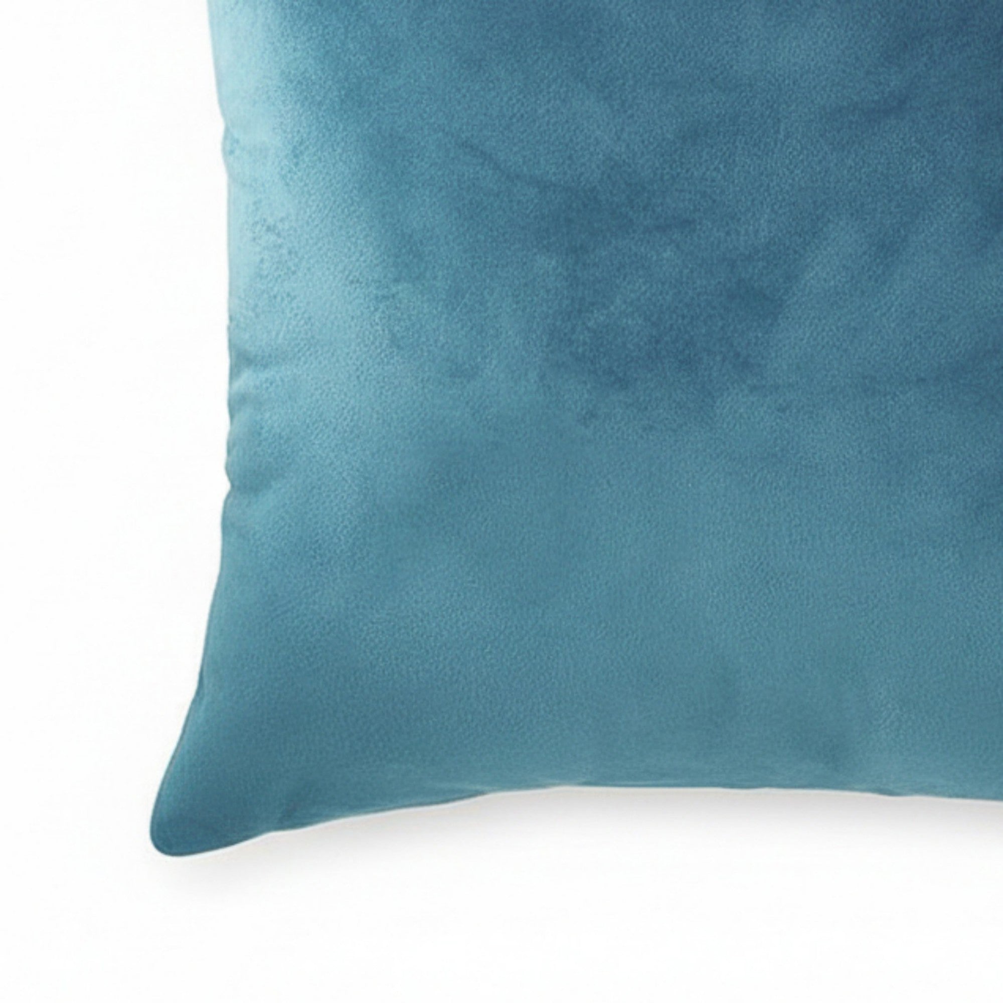 Anna-Kaci Solid Color Pillow Cover Decorative Square Cushion Case Single Piece 17.7x17.7in
