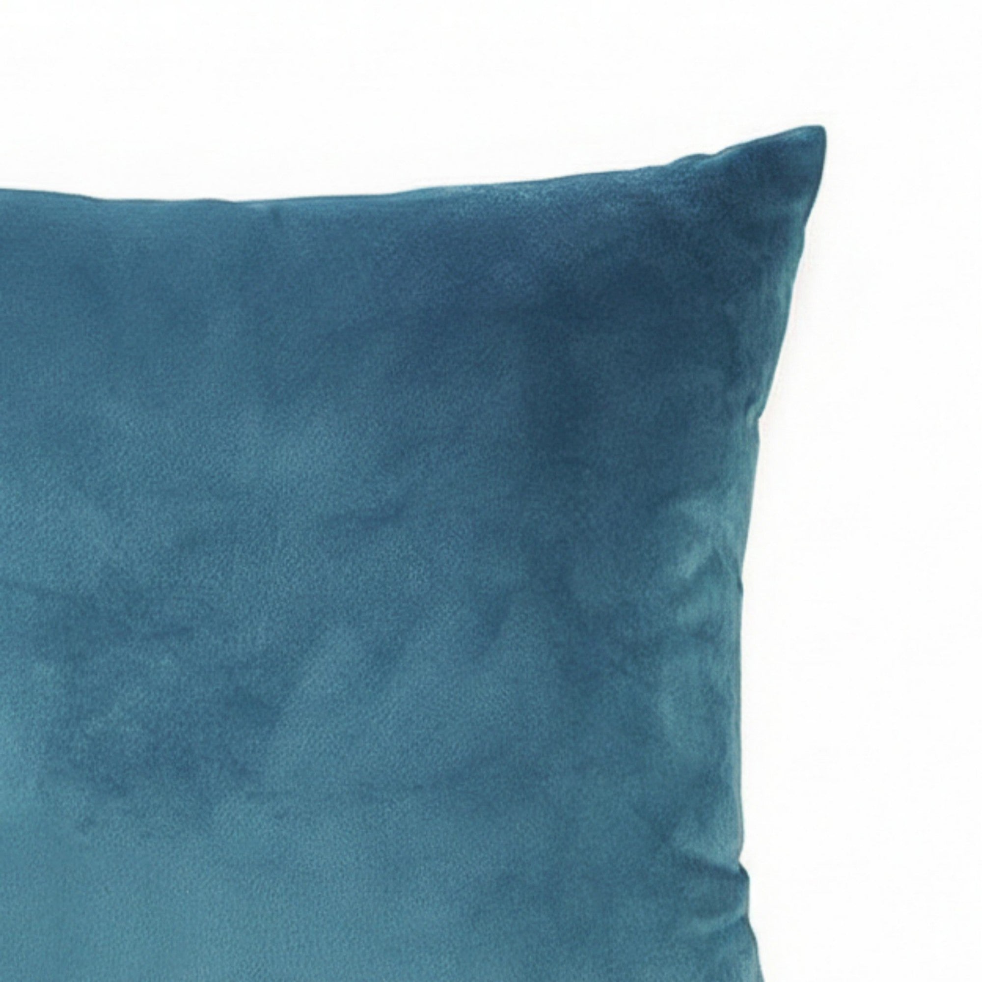 Anna-Kaci Solid Color Pillow Cover Decorative Square Cushion Case Single Piece 17.7x17.7in