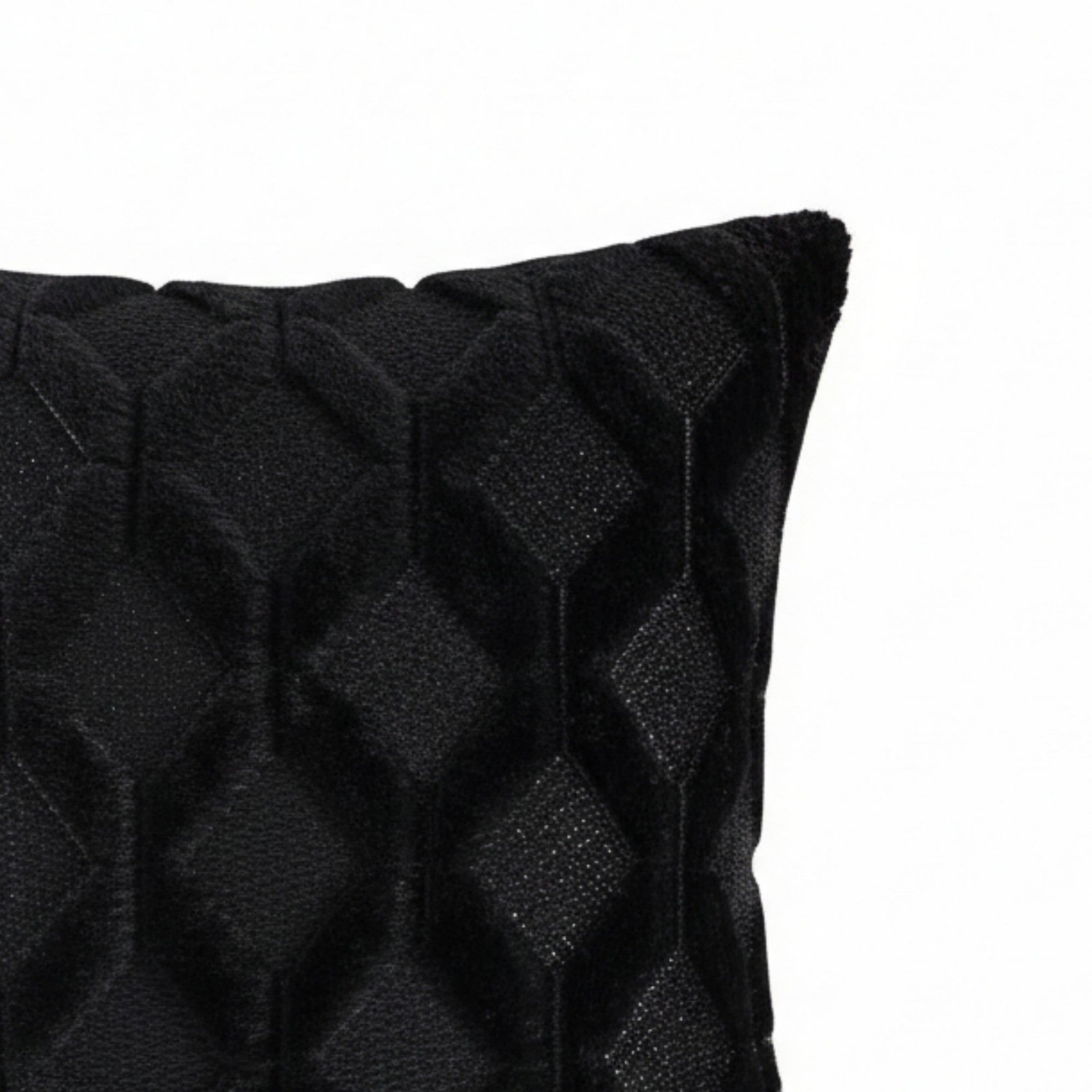 Anna-Kaci Cable Textured Pillow Cover Decorative Square Cushion Case Single Piece 17.7x17.7in