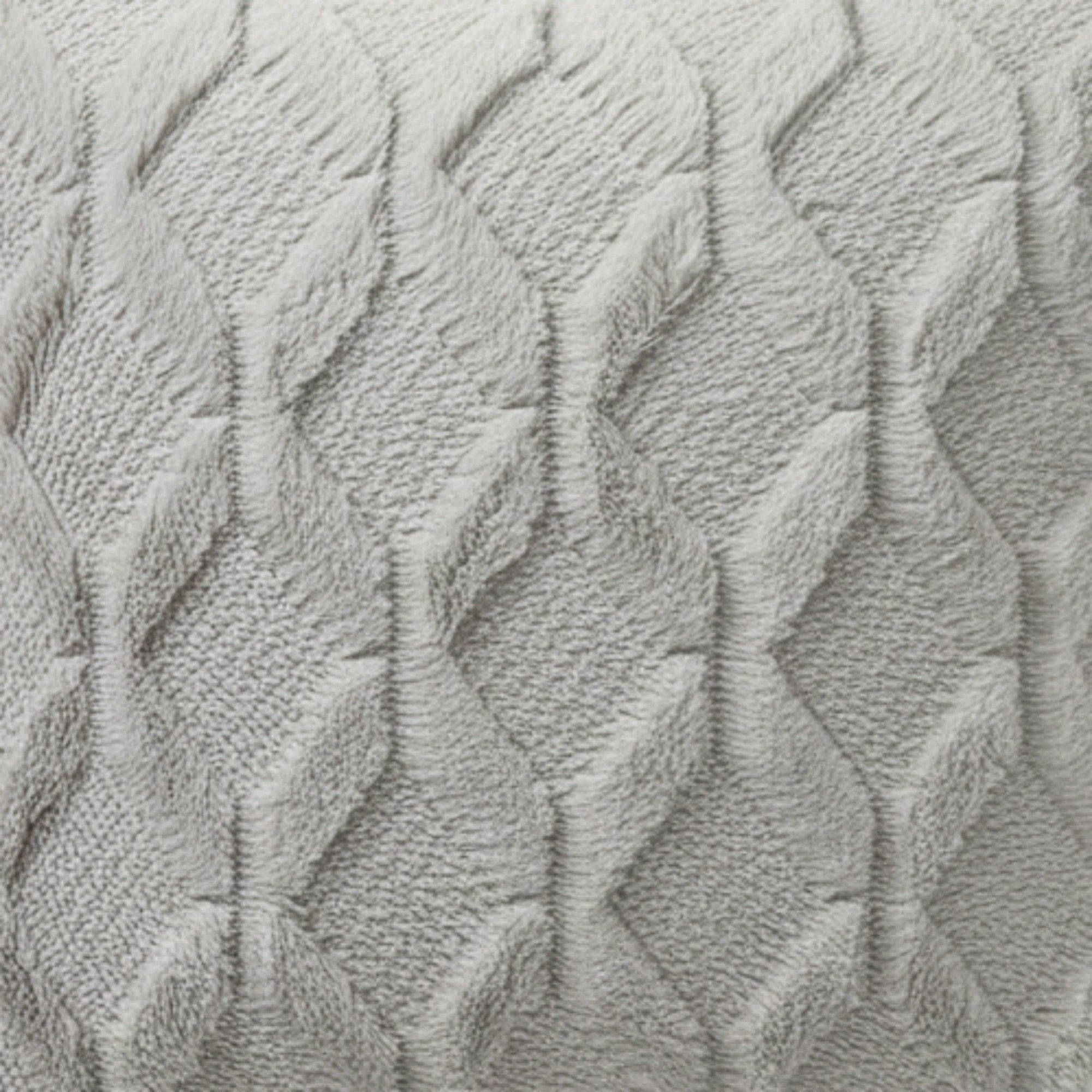 Anna-Kaci Cable Textured Pillow Cover Decorative Square Cushion Case Single Piece 17.7x17.7in