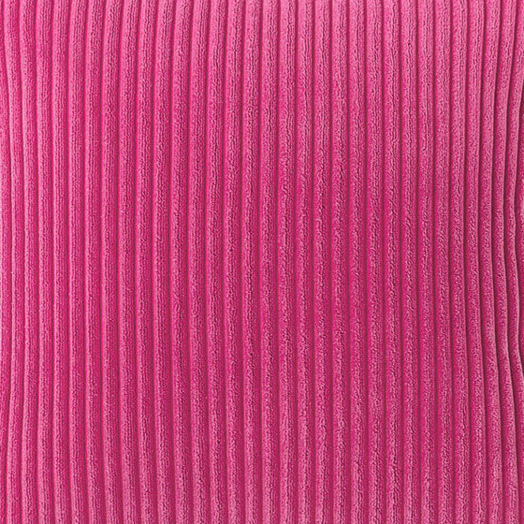 Anna-Kaci Ribbed Textured Pillow Cover Decorative Square Cushion Case Single Piece 17.7x17.7in