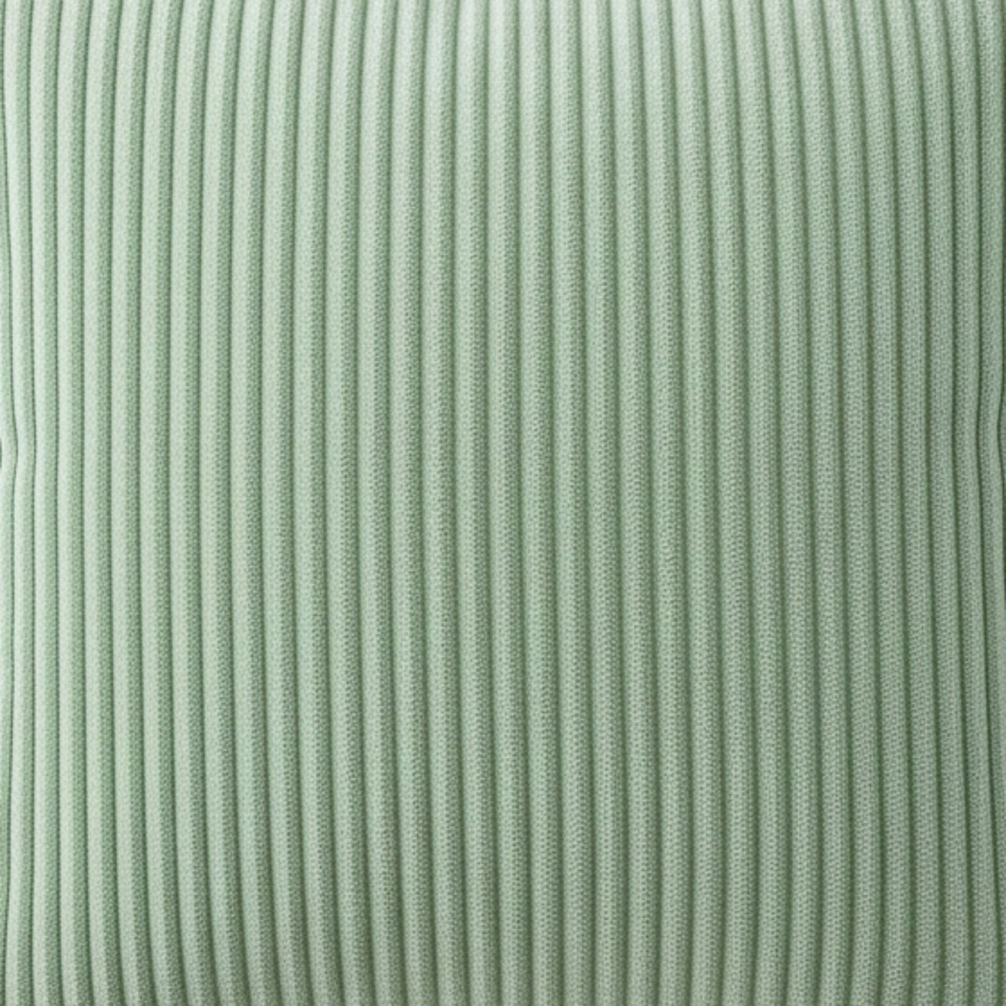Anna-Kaci Ribbed Textured Pillow Cover Decorative Square Cushion Case Single Piece 17.7x17.7in