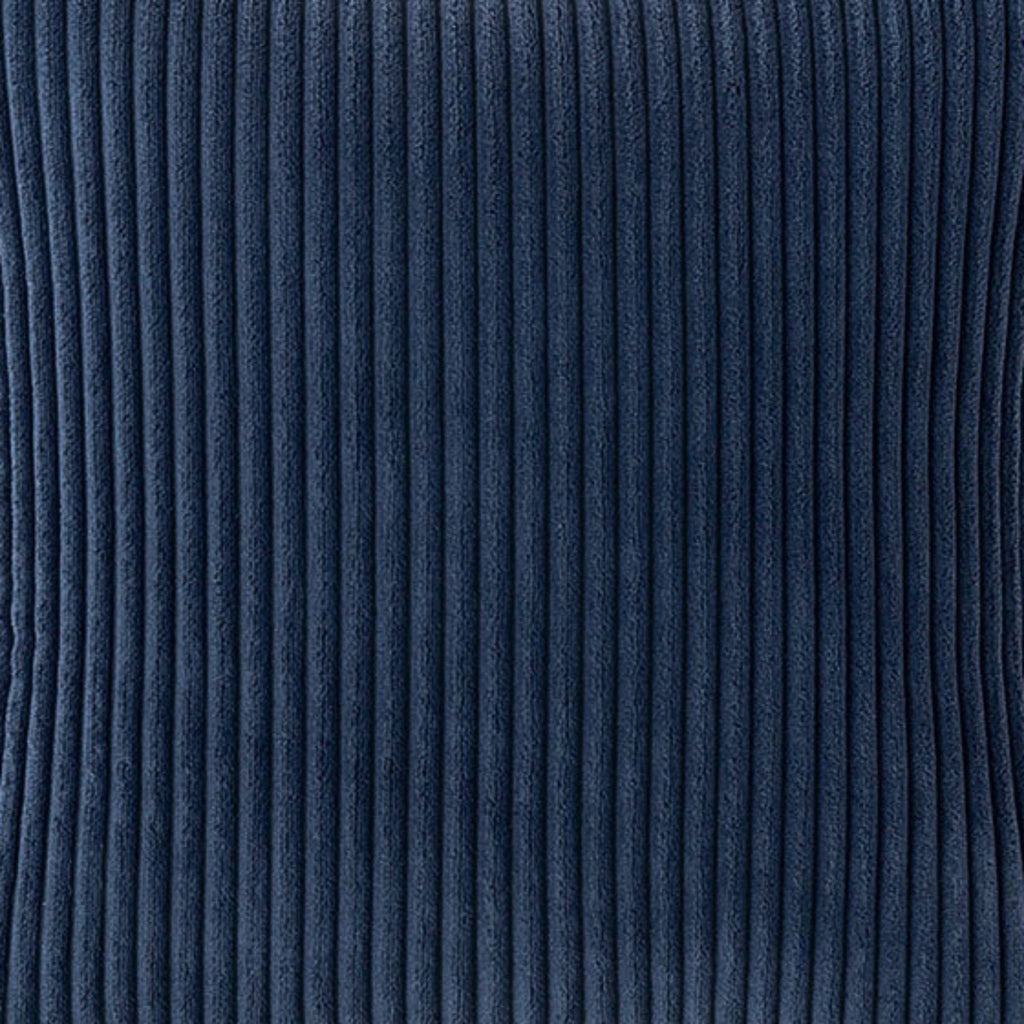 Anna-Kaci Ribbed Textured Pillow Cover Decorative Square Cushion Case Single Piece 17.7x17.7in