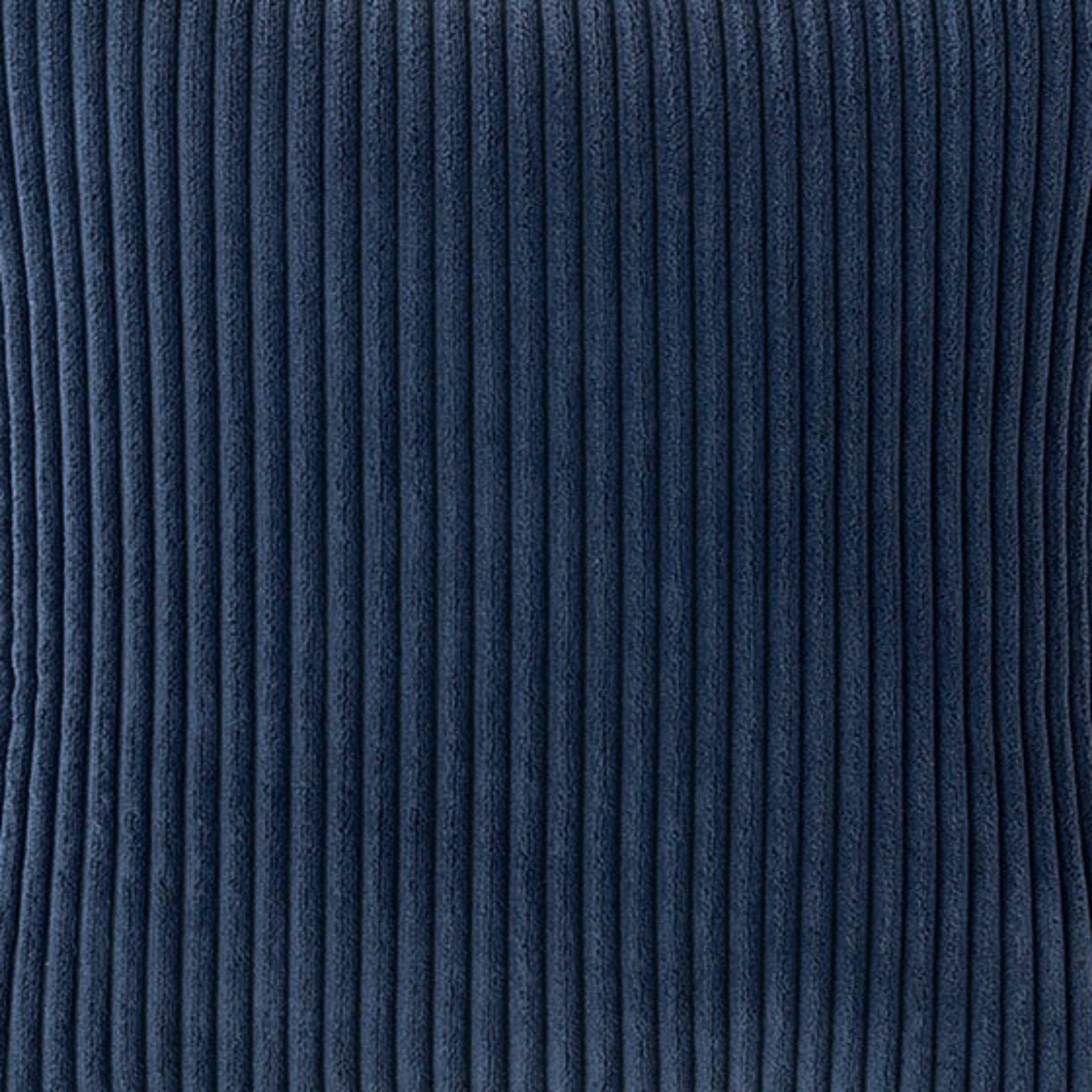 Anna-Kaci Ribbed Textured Pillow Cover Decorative Square Cushion Case Single Piece 17.7x17.7in