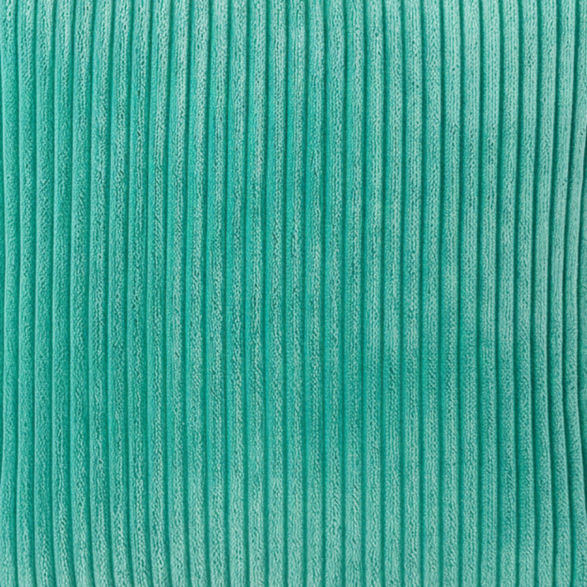 Anna-Kaci Ribbed Textured Pillow Cover Decorative Square Cushion Case Single Piece 17.7x17.7in
