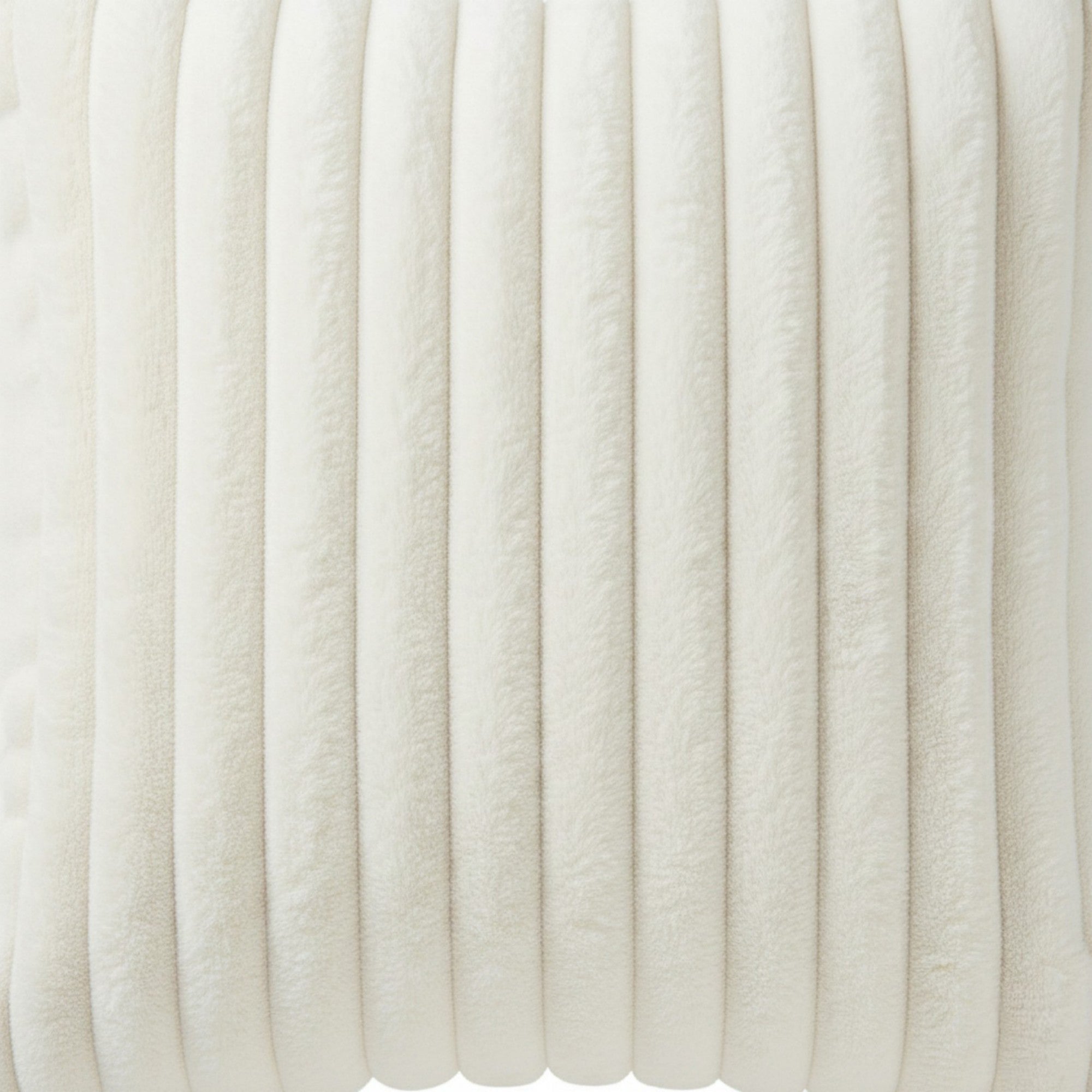 Anna-Kaci Textured Corded Pillow Cover Decorative Square Cushion Case Single Piece 17.7x17.7in