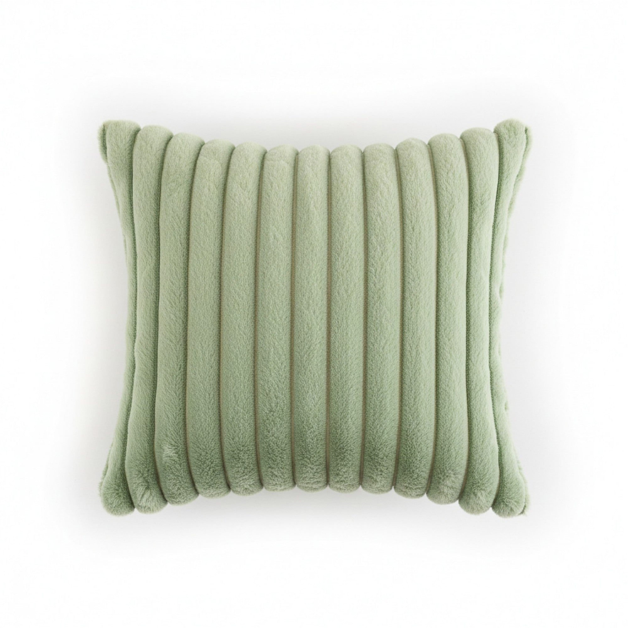 Anna-Kaci Textured Corded Pillow Cover Decorative Square Cushion Case Single Piece 17.7x17.7in