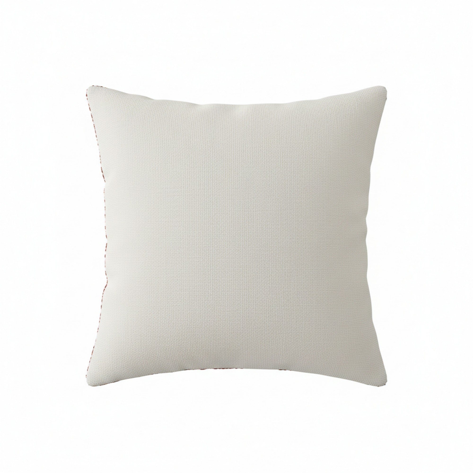 Anna-Kaci Textured Geometric Decorative Throw Pillow Cover Soft Woven Square Cushion Cover with Hidden Zipper 17.7x17.7in