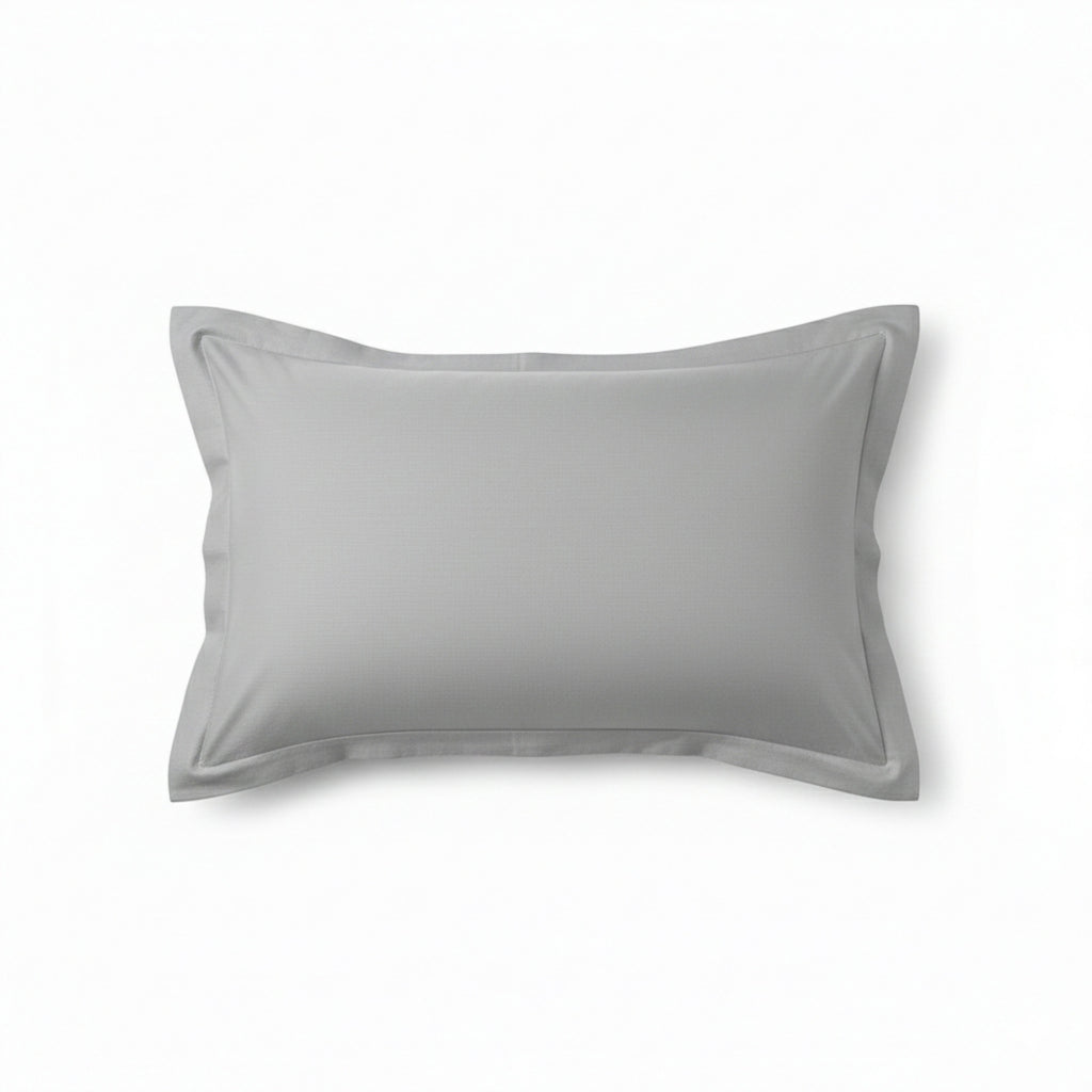 Anna-Kaci Decorative Pillow Sham 2 Pack with Smooth Woven Fabric and Tailored Edge Rectangular Accent Covers 18.9x29in