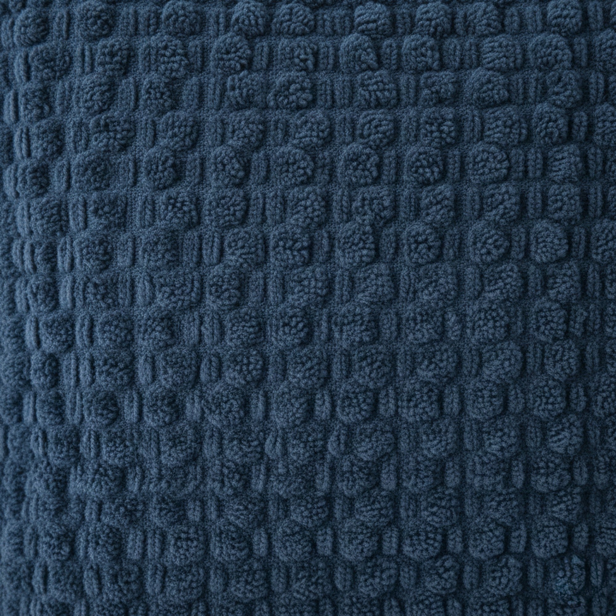 Anna-Kaci Woven Textured Decorative Throw Pillow Covers 2 Pack with Chunky Knit Pattern Square Cushion Covers 17.7x17.7in