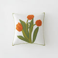 Anna-Kaci Decorative Floral Throw Pillow Cover Soft Textured Fabric Square Cushion Cover Single Pack