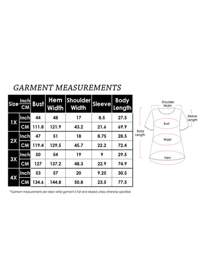 Anna-Kaci Womens Sequin Tops Plus Size Round Neck Sparkle Glitter Short Sleeve Party Tunic Blouse